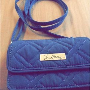 Small royal blue Vera Bradley purse